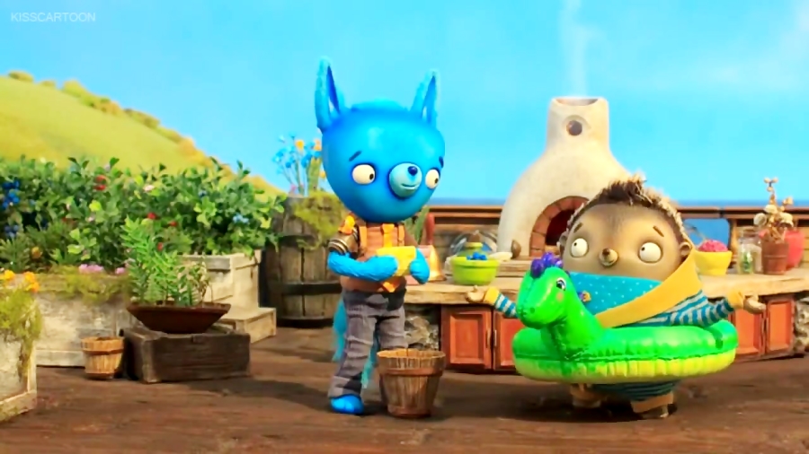 انیمیشن جزیره برگ ریزان - فصل 1 قسمت 6 - Bucket Of Mud The Swimming Hole